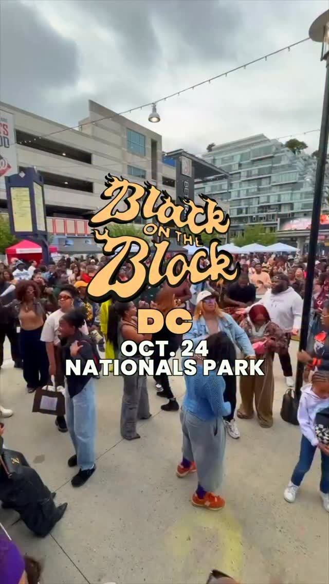 Black on the Block DC, Sat, Oct 24, Nationals Park, Navy Yard