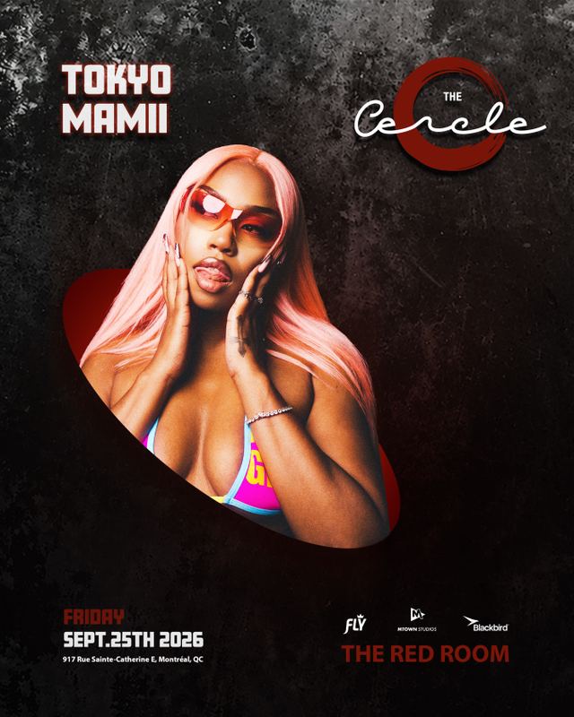 The Circle, Fri, Sep 25, Le Red Room, Ville-Marie