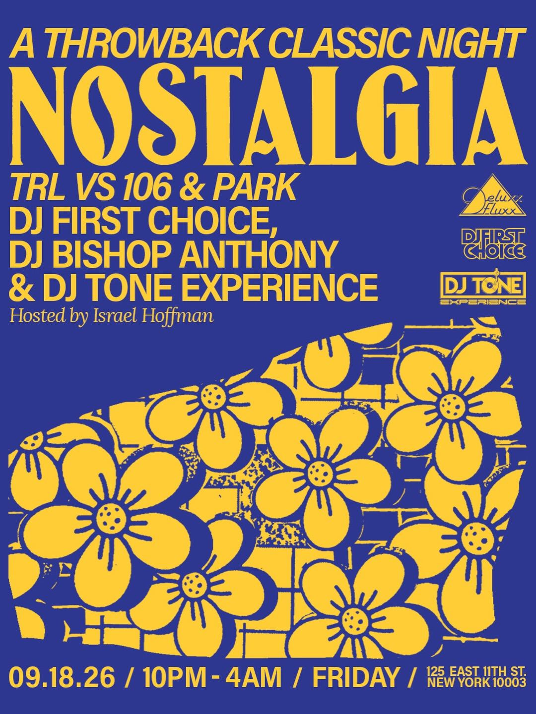 Nostalgia: A Throwback Classic Night — flyer 3