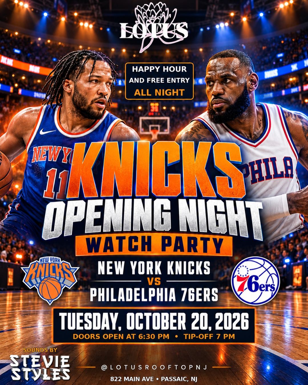 Knicks Opening Night Watch Party