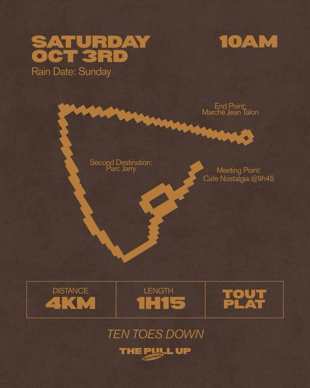 We Move: A Black Walking Club, Sat, Oct 3, Café Nostalgia, Villeray