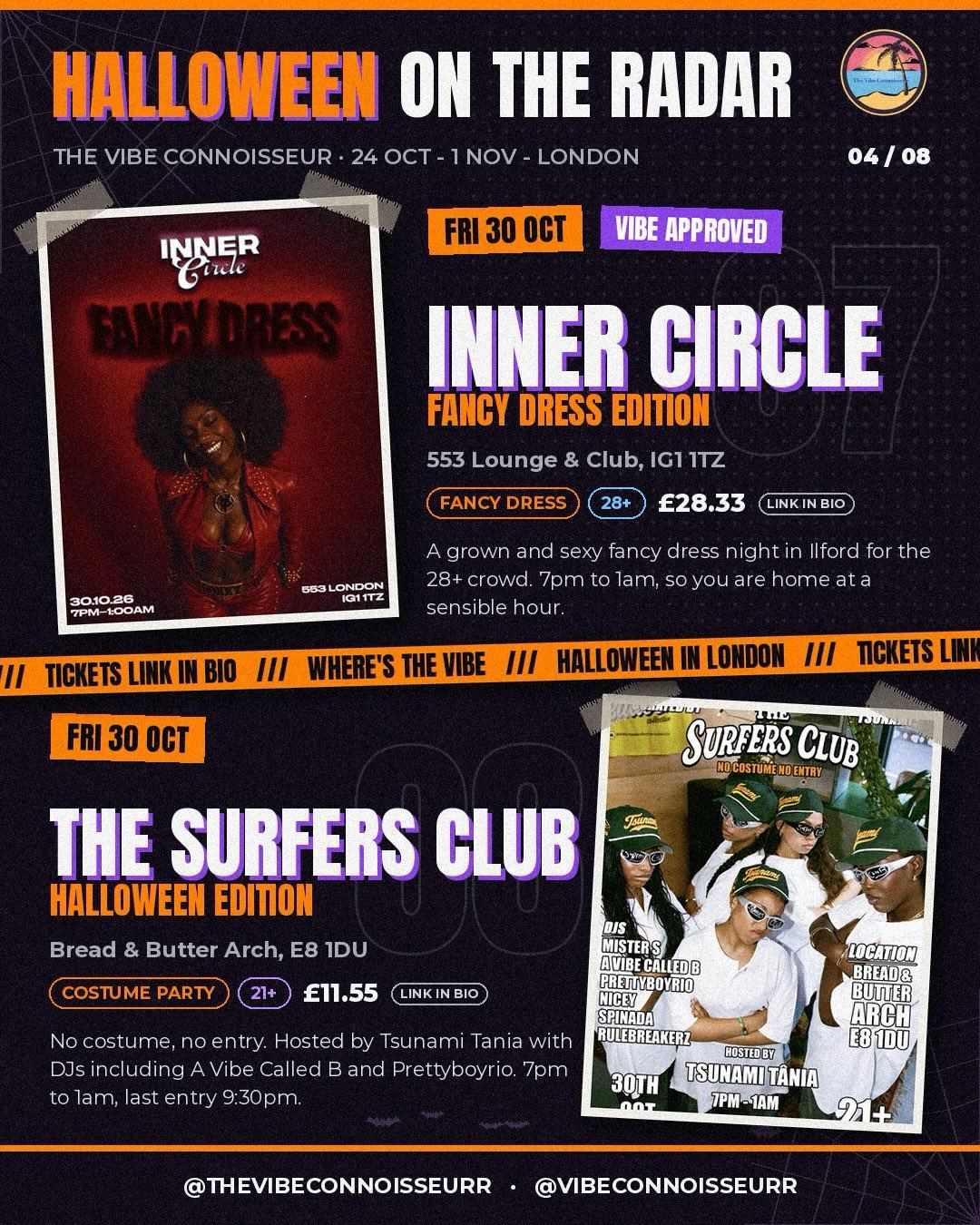 INNER CIRCLE FANCY DRESS EDITION