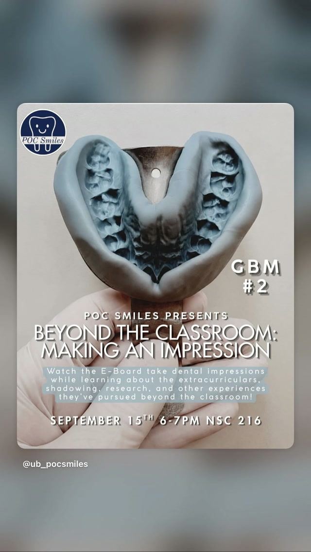 Beyond the Classroom: Making an Impression, Tue, Sep 15, NSC 216