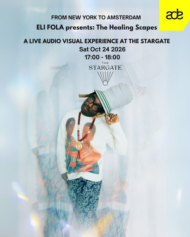 ELI FOLA THE HEALING SCAPES AMSTERDAM, Sat, Oct 24, THE STARGATE