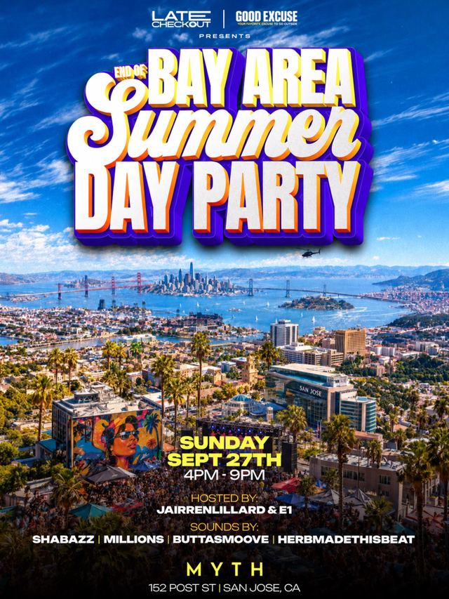 End of Summer: Bay Area Day Party, Sun, Sep 27, Myth, Ballbach and SOFA