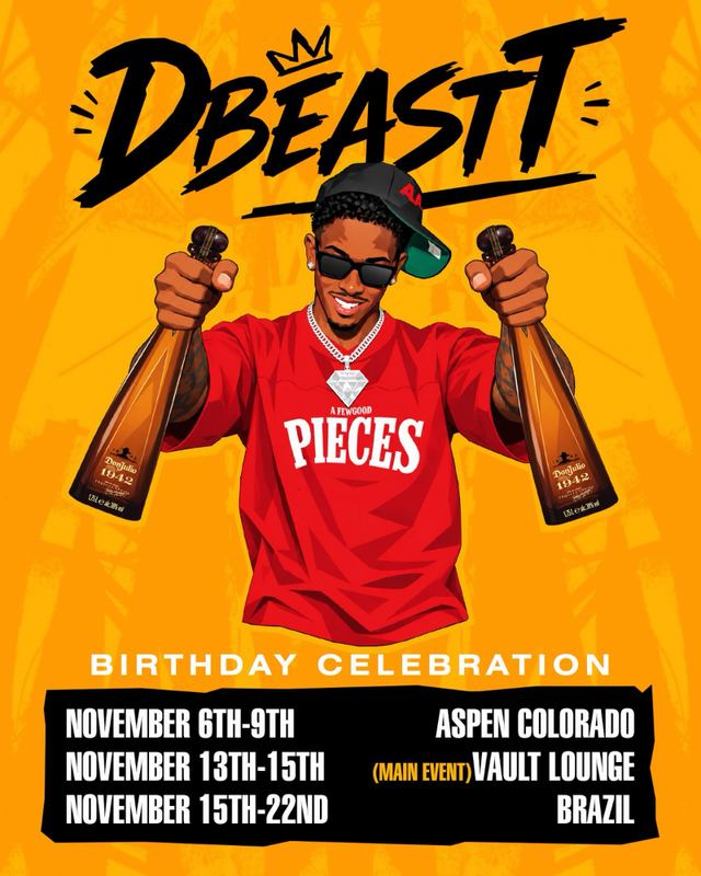 DBEASTT BIRTHDAY CELEBRATION (MAIN EVENT), Fri, Nov 13 – Sun, Nov 15, Vault Lounge, Central Ward