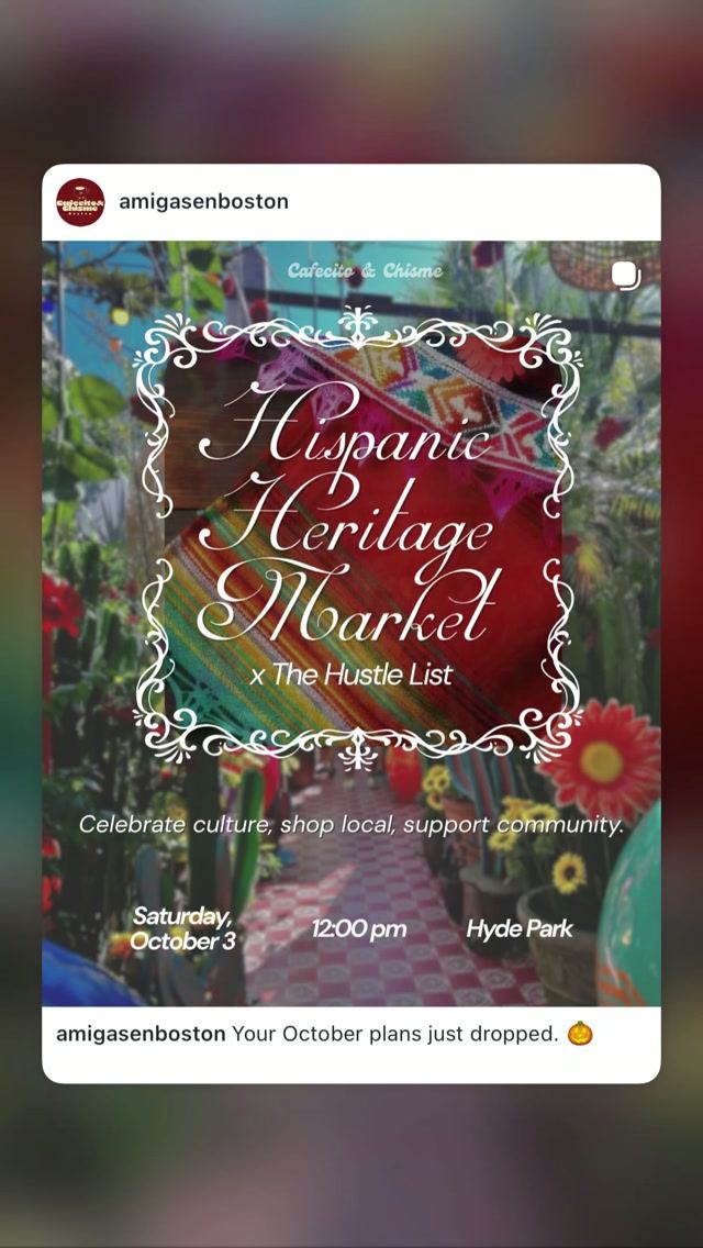 Hispanic Heritage Market x The Hustle List