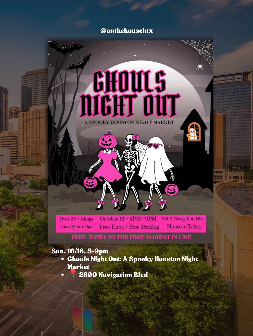 Ghouls Night Out: A Spooky Houston Night Market