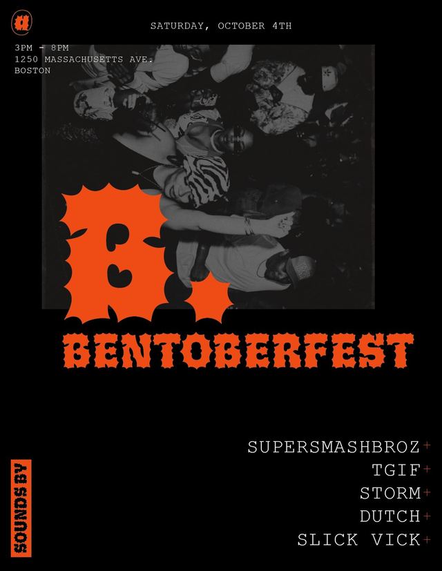BENTOBERFEST, Sat, Oct 3, Dorchester Brewing