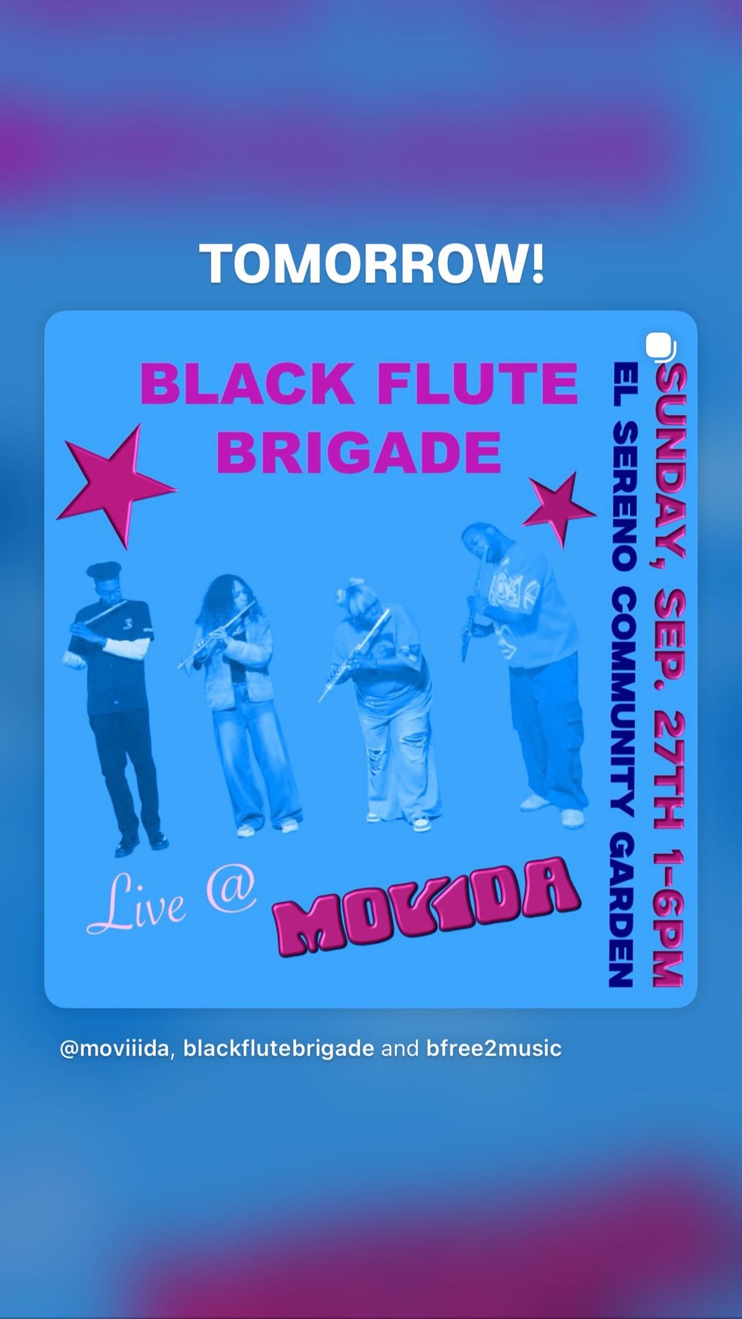 BLACK FLUTE BRIGADE Live @ MOVIDA