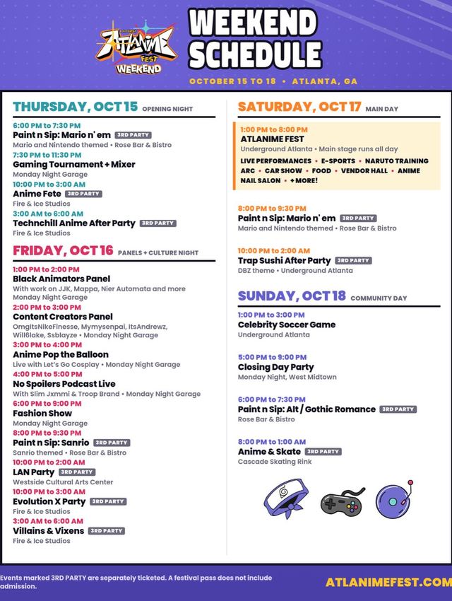 TechNime After Party, Thu, Oct 15 – Thu, Oct 15, Fire & Ice Studios