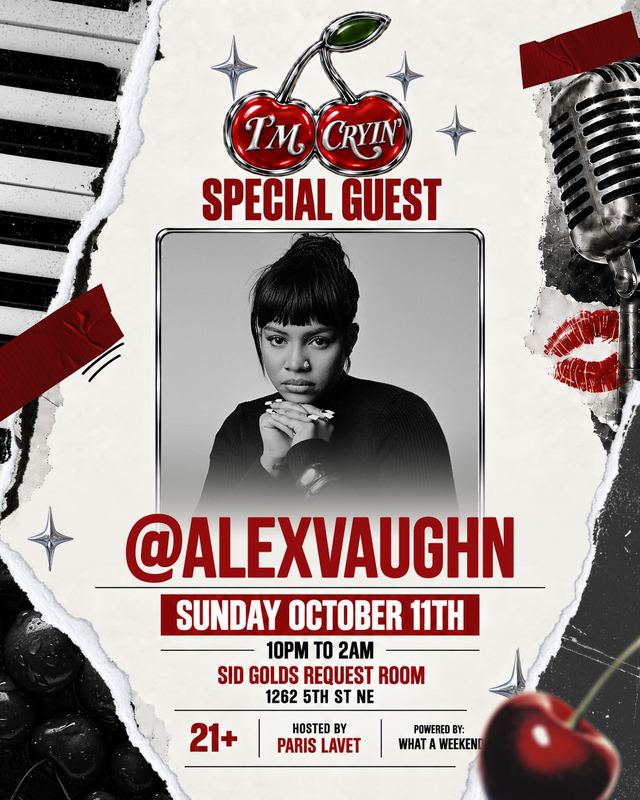 I'm Cry'in, Sun, Oct 11, Sid Gold's Request Room, Eckington