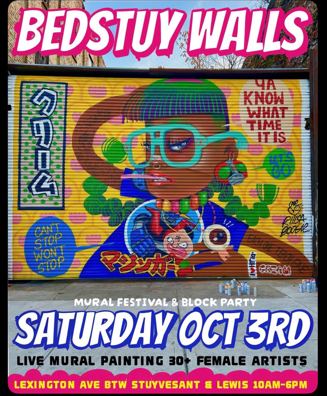 Bedstuy Walls Mural Festival & Block Party