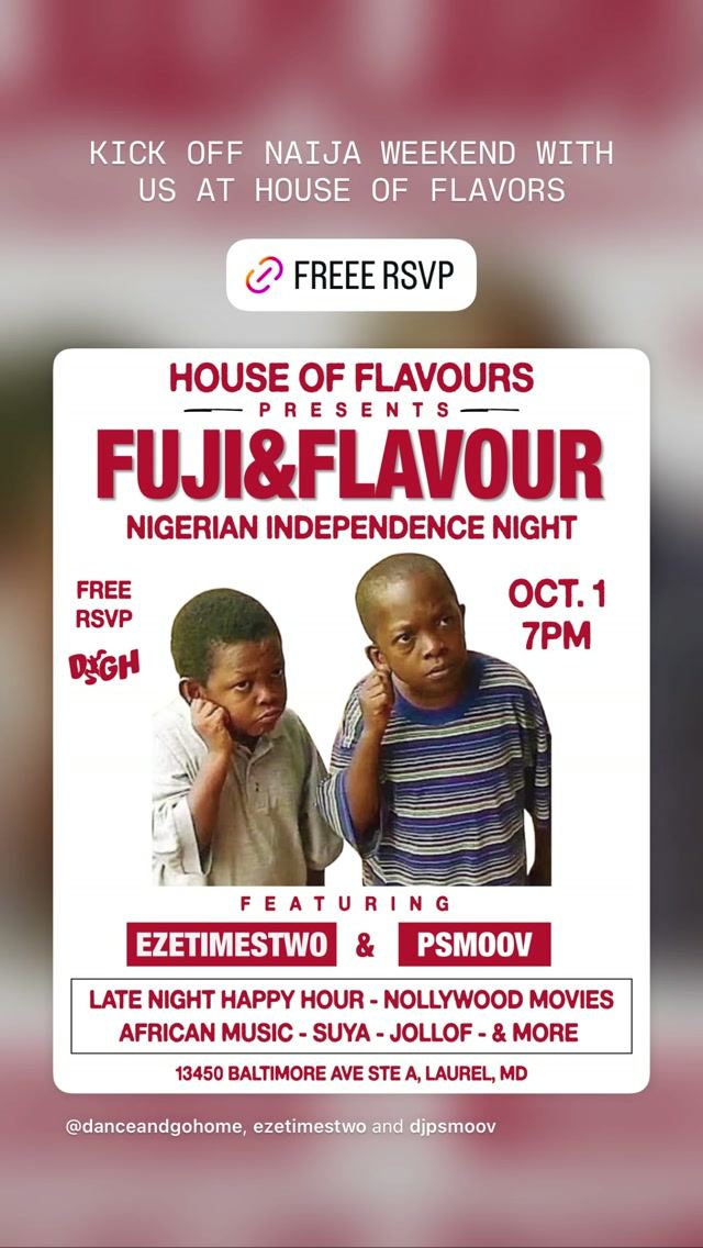Fuji & Flavour: Nigerian Independence Night