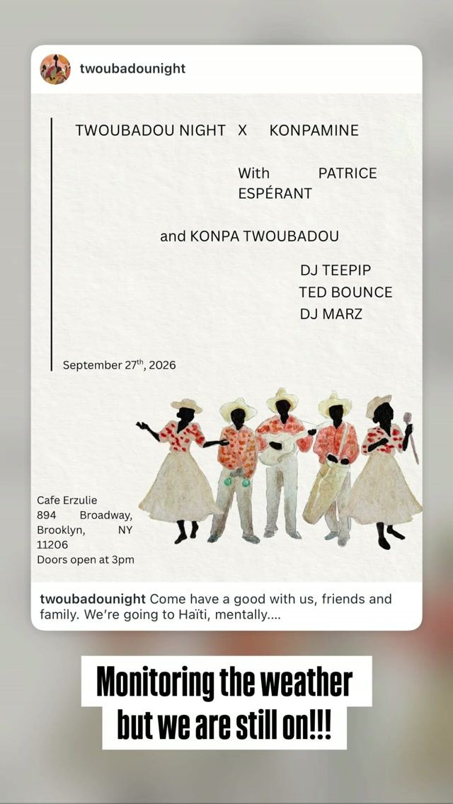TWOUBADOU NIGHT X KONPAMINE