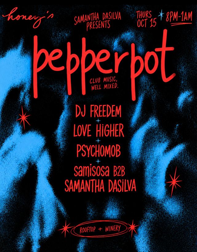 Pepperpot, Thu, Oct 15, Honey's, Brooklyn, Brooklyn