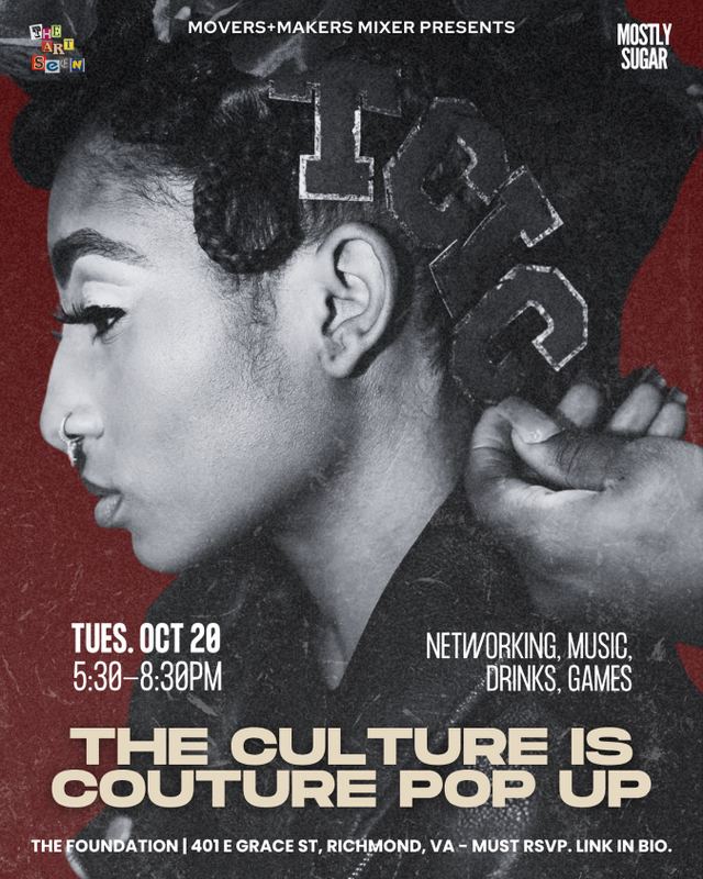 The Culture Is Couture Pop Up, Tue, Oct 20, The Foundation