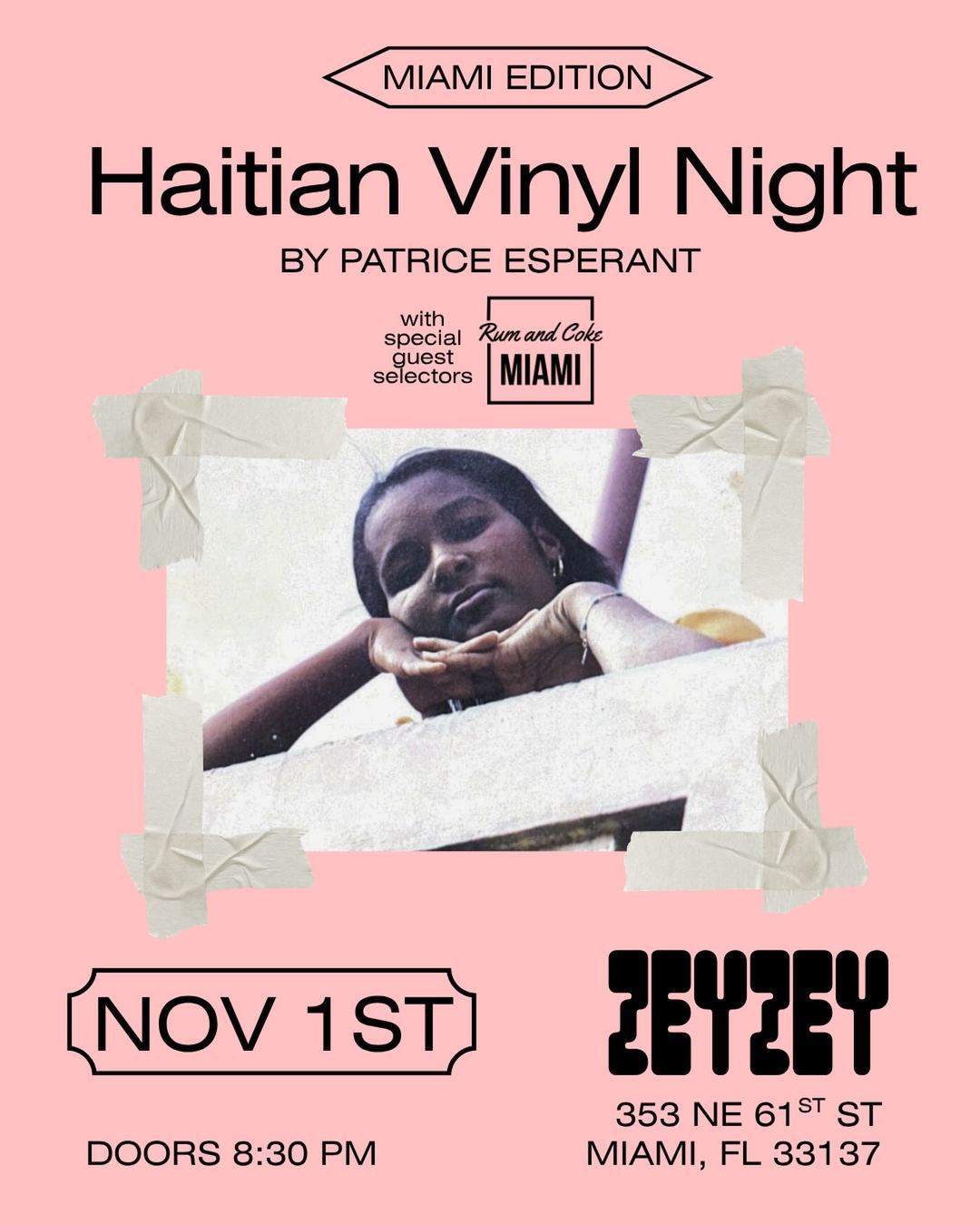 Haitian Vinyl Night