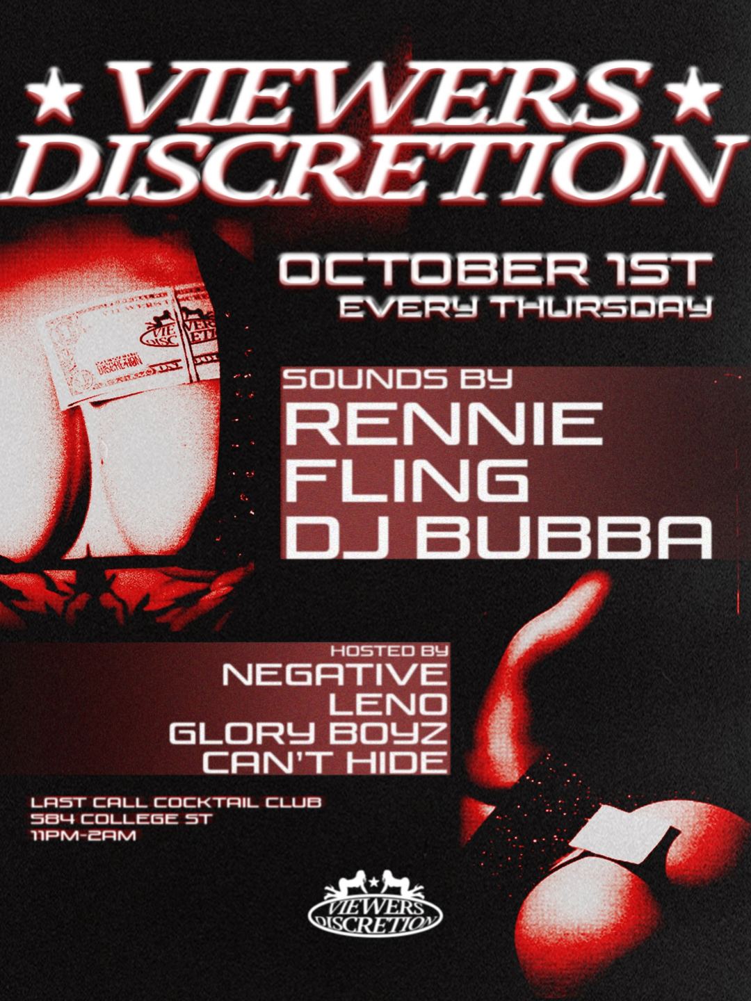 VIEWERS DISCRETION — flyer 2