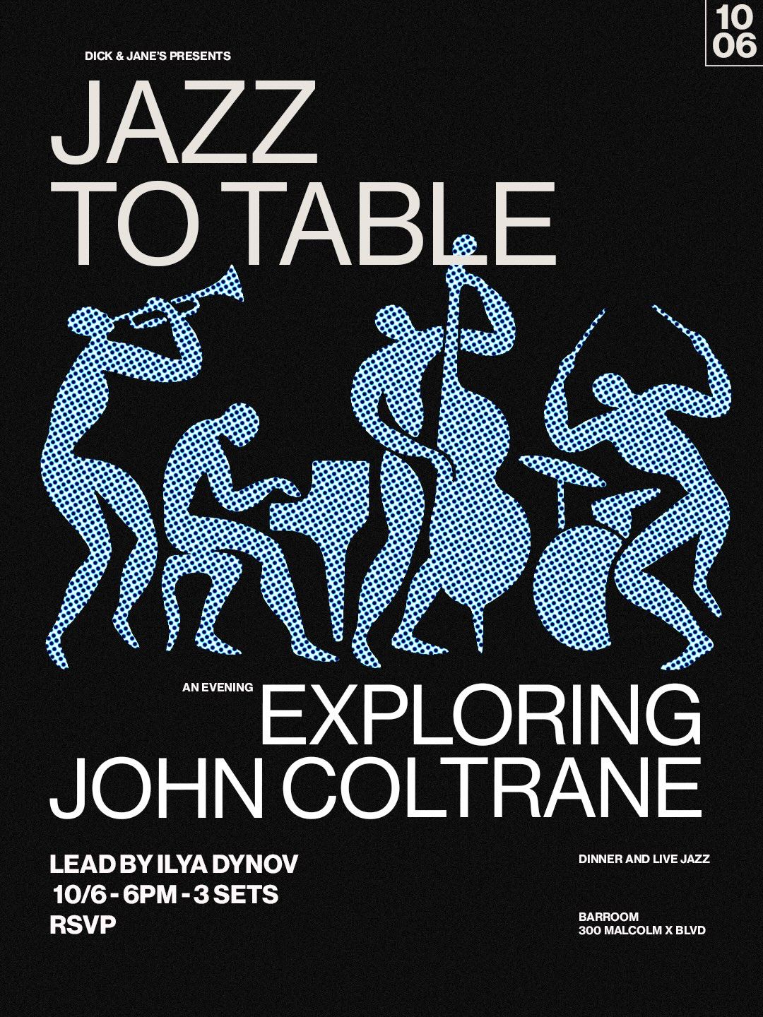 Jazz to Table: an Evening Exploring John Coltrane