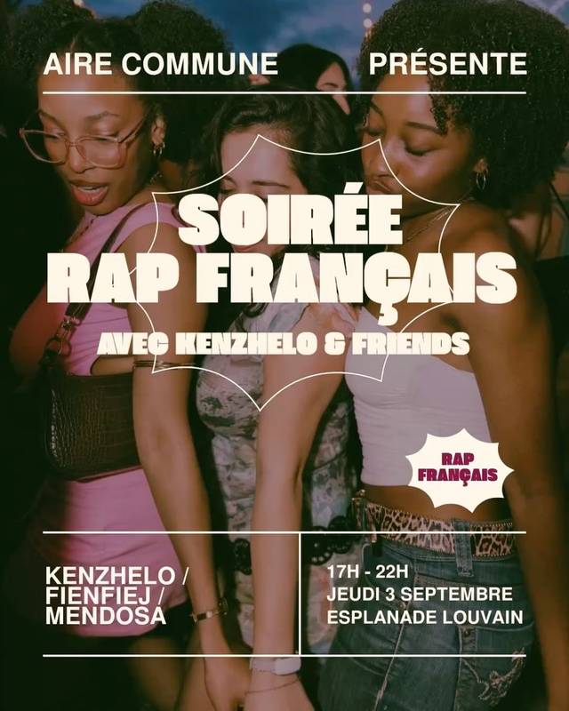SOIRÉE RAP FRANÇAIS, Thu, Sep 3, Esplanade Louvain, Ahuntsic-Cartierville