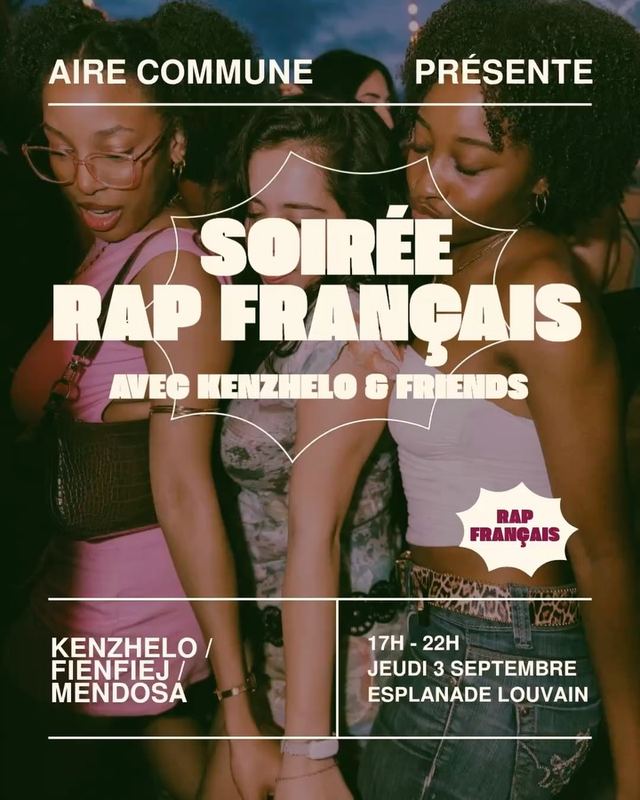 SOIRÉE RAP FRANÇAIS, Thu, Sep 3, Esplanade Louvain, Ahuntsic-Cartierville