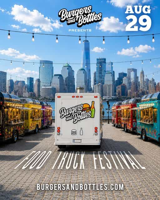 FOOD TRUCK FESTIVAL, Sat, Aug 29, The location will be revealed on the event date