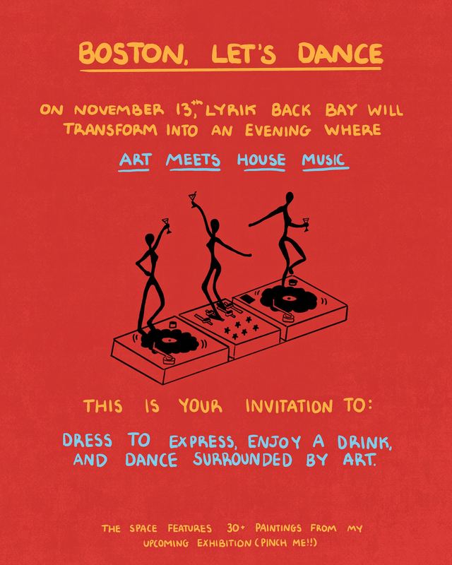 Boston, Let's Dance, Fri, Nov 13, Lyrik Back Bay, Back Bay