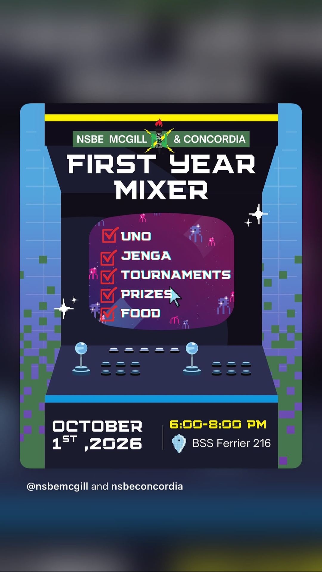 FIRST YEAR MIXER