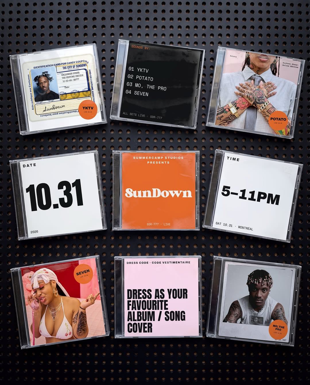SunDown: The Album Cover Edition