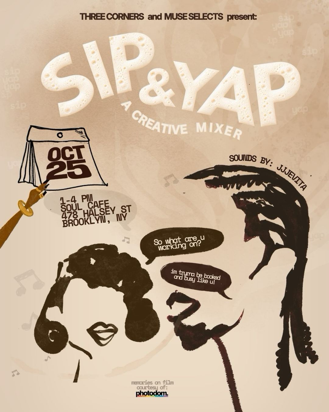 Sip & Yap a Creative Mixer