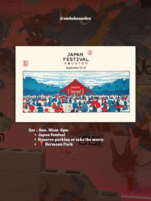 Japan Festival Houston, Sat, Sep 12 – Sun, Sep 13, Hermann Park, Museum District