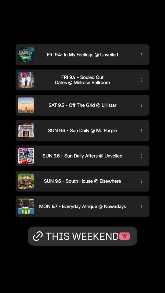 Sun Daily Afters, Sun, Sep 6, Unveiled