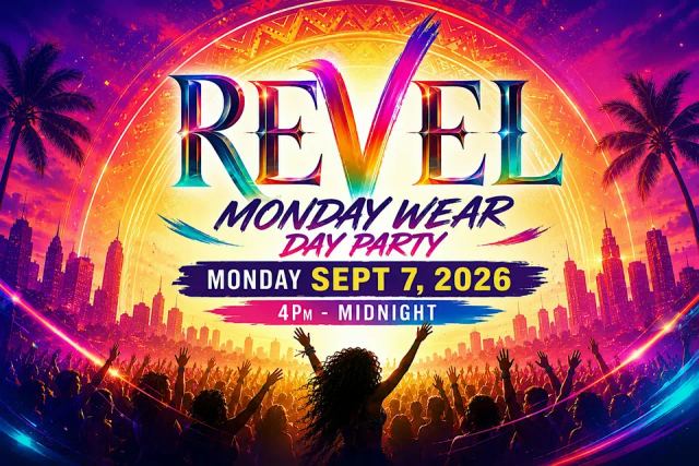 Revel - Monday Wear Day Party, Mon, Sep 7, Bear Burger’s Backyard, Brooklyn