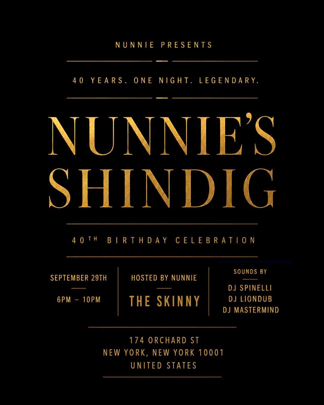 NUNNIE UNCHAINED — flyer 2
