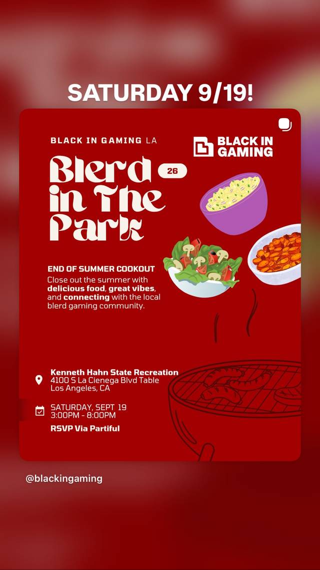 Blerd in The Park, Sat, Sep 19, Kenneth Hahn State Recreation