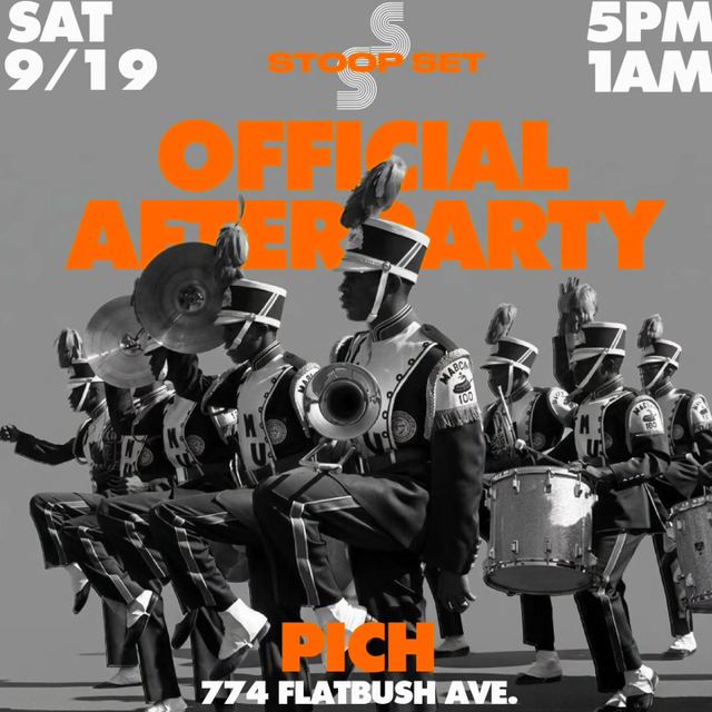 Stoop Set Official Afterparty, Sat, Sep 19, PICH, Flatbush