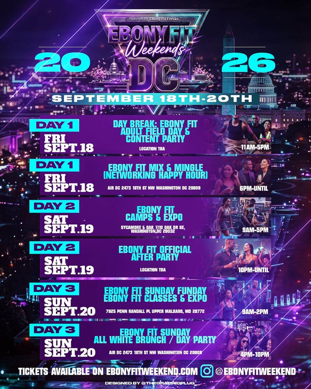 Ebony Fit Sunday All White Brunch / Day Party