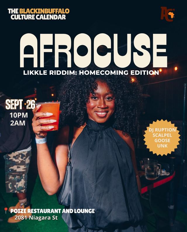 AFROCUSE LIKKLE RIDDIM: HOMECOMING EDITION, Sat, Sep 26, POIZE RESTAURANT AND LOUNGE
