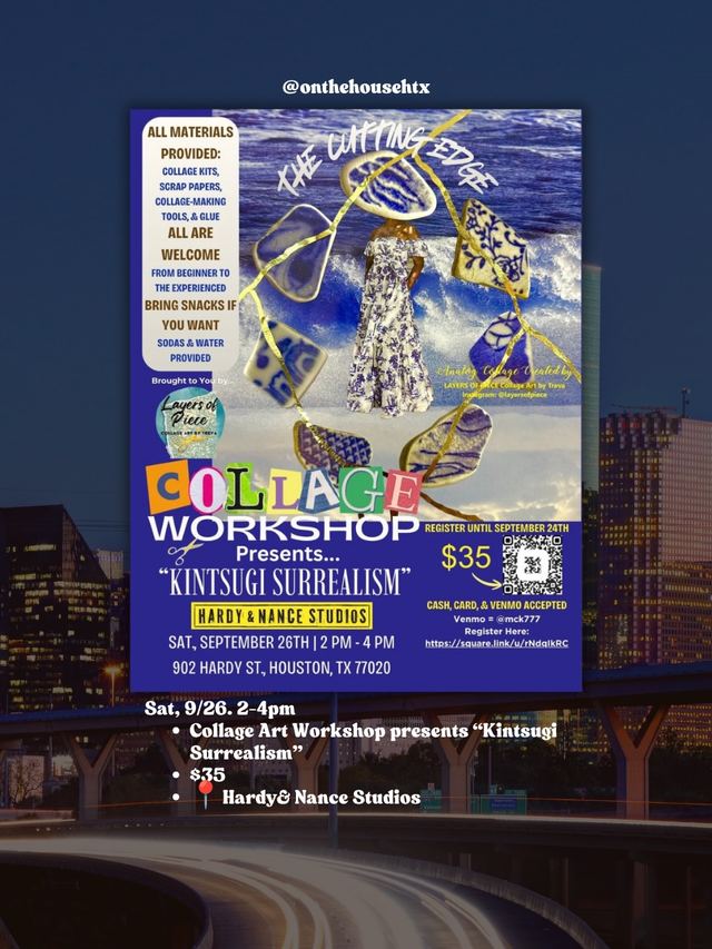 Collage Workshop presents "Kintsugi Surrealism", Sat, Sep 26, Insomnia Gallery