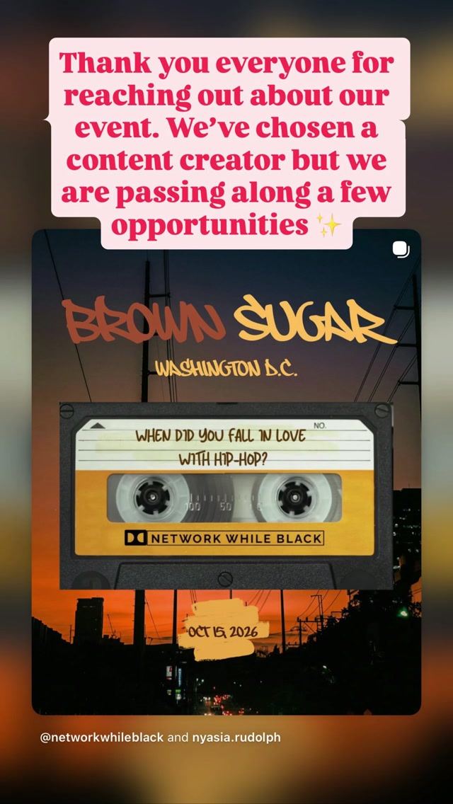 BROWN SUGAR, Thu, Oct 15