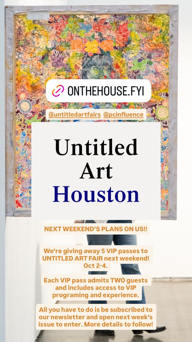 Untitled Art Houston, Fri, Oct 2 – Sun, Oct 4, George R. Brown Convention Center