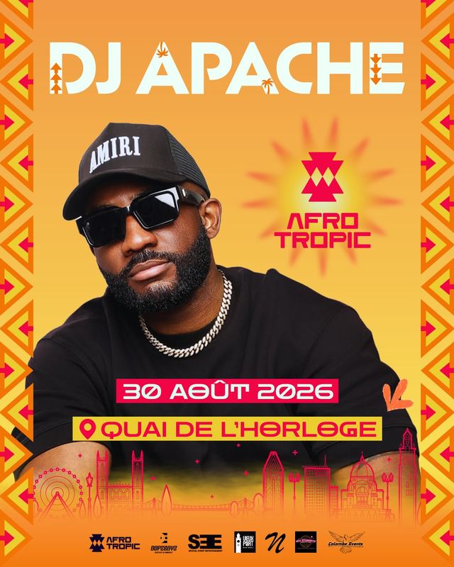 Afro Tropic, Sun, Aug 30, Quai De L'horloge, Old Port