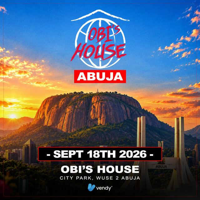 Obi's House Abuja, Fri, Sep 18, City Park, Wuse 2