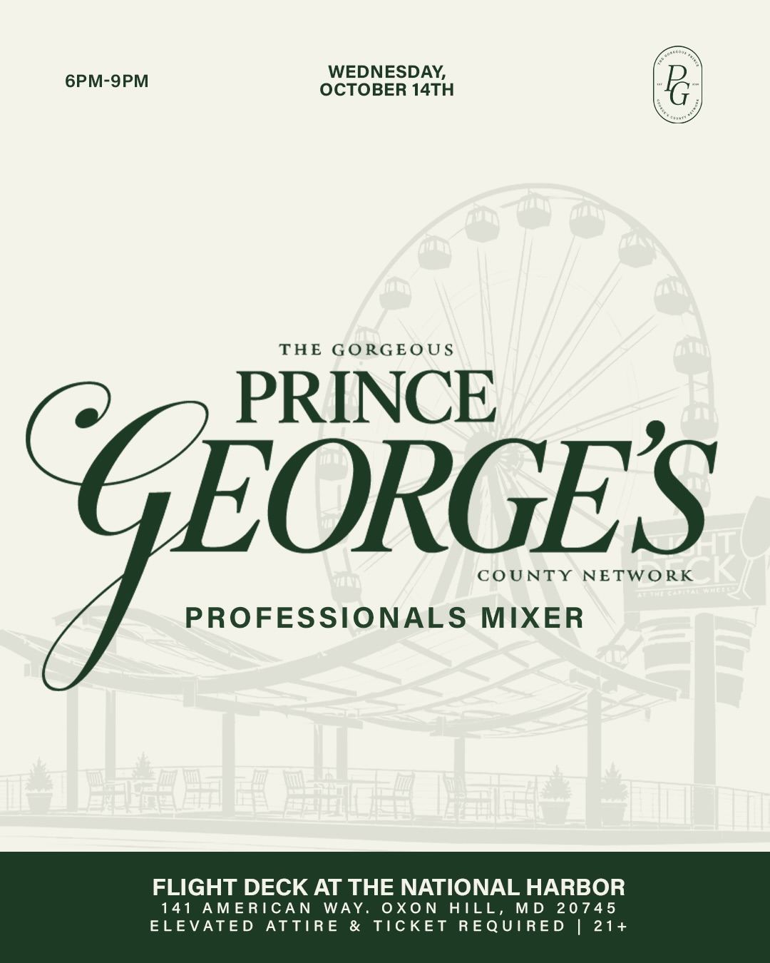 The Gorgeous Prince George's County Network Professionals Mixer
