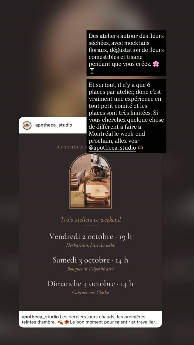 Bouquet de l'Apélicaire