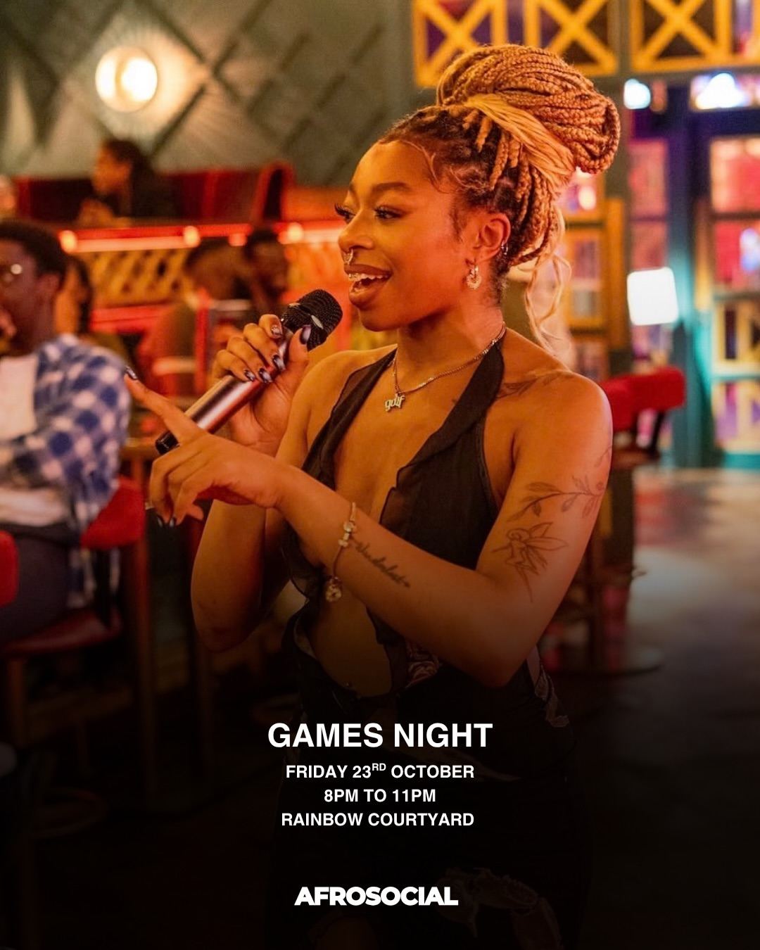 AFROSOCIAL BIRMINGHAM GAMES NIGHT — flyer 2