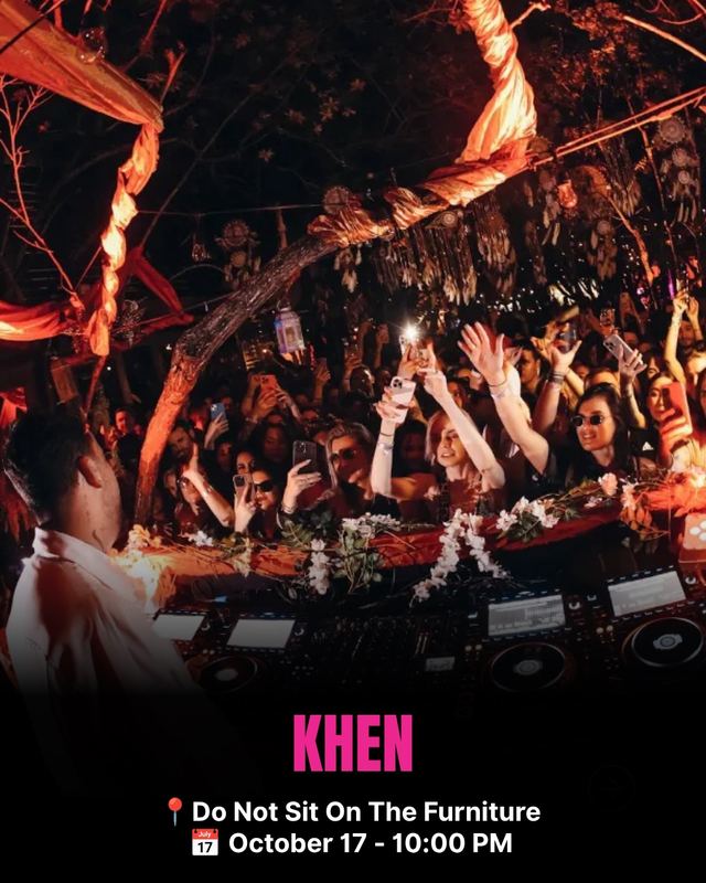 KHEN, Sat, Oct 17, Do Not Sit On The Furniture
