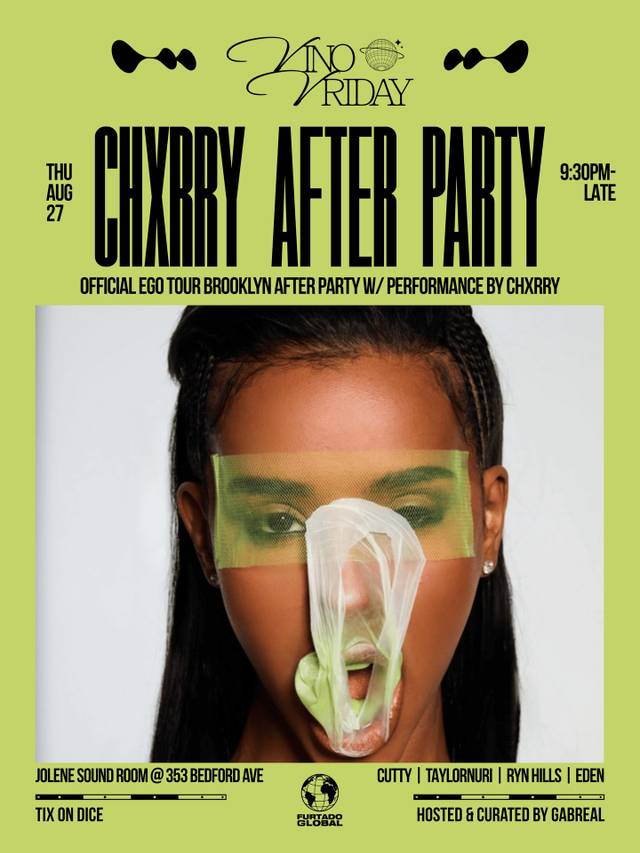 Chxrry After Party, Thu, Aug 27, Jolene Sound Room, Brooklyn