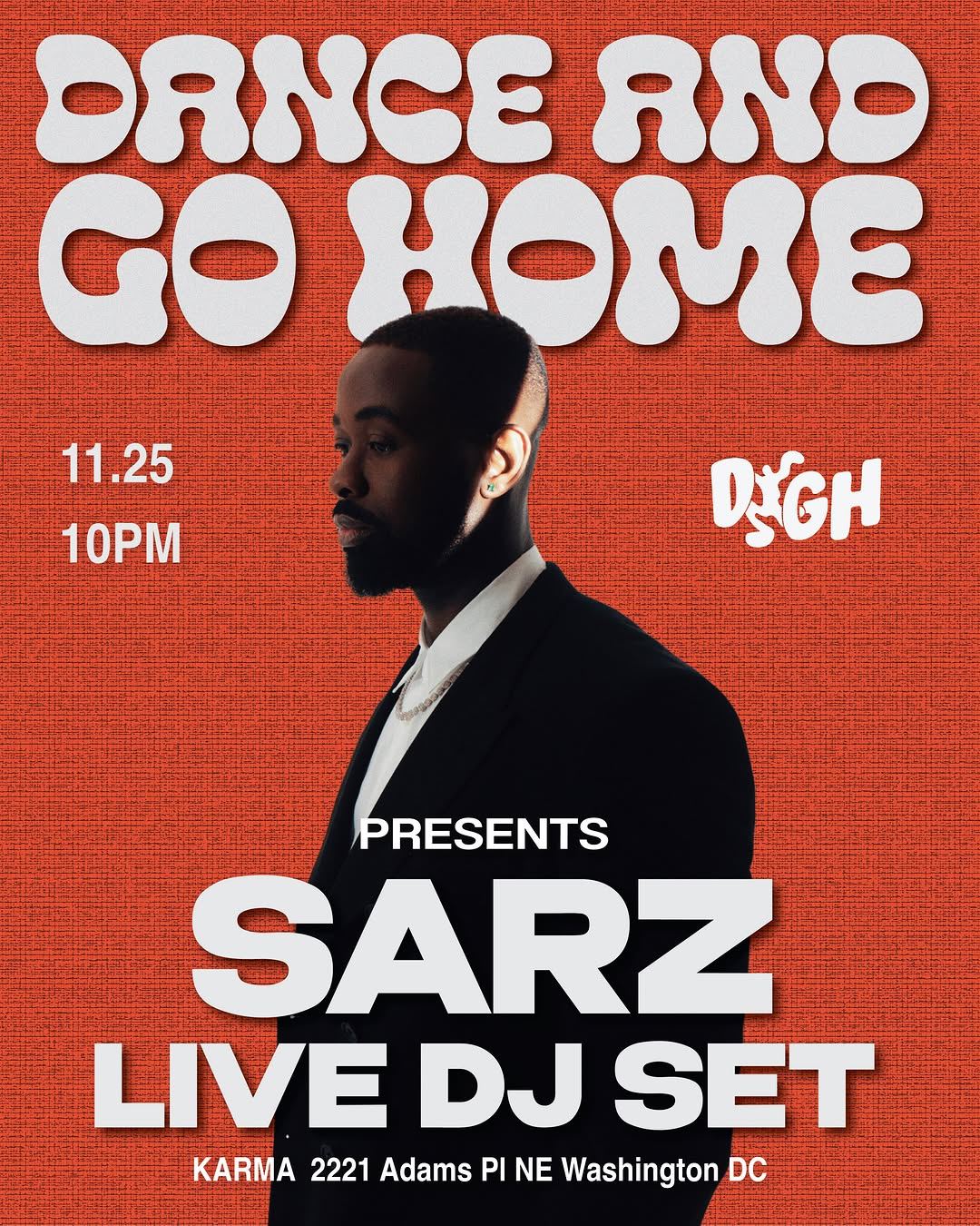 Dance And Go Home Presents Sarz Live DJ Set